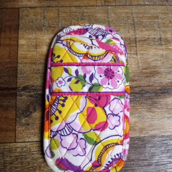 Vera Bradley 4 pc Bundle Make Up Bag/Curling Iron Case/Eyeglass Case/Mini Wallet - Picture 8 of 12